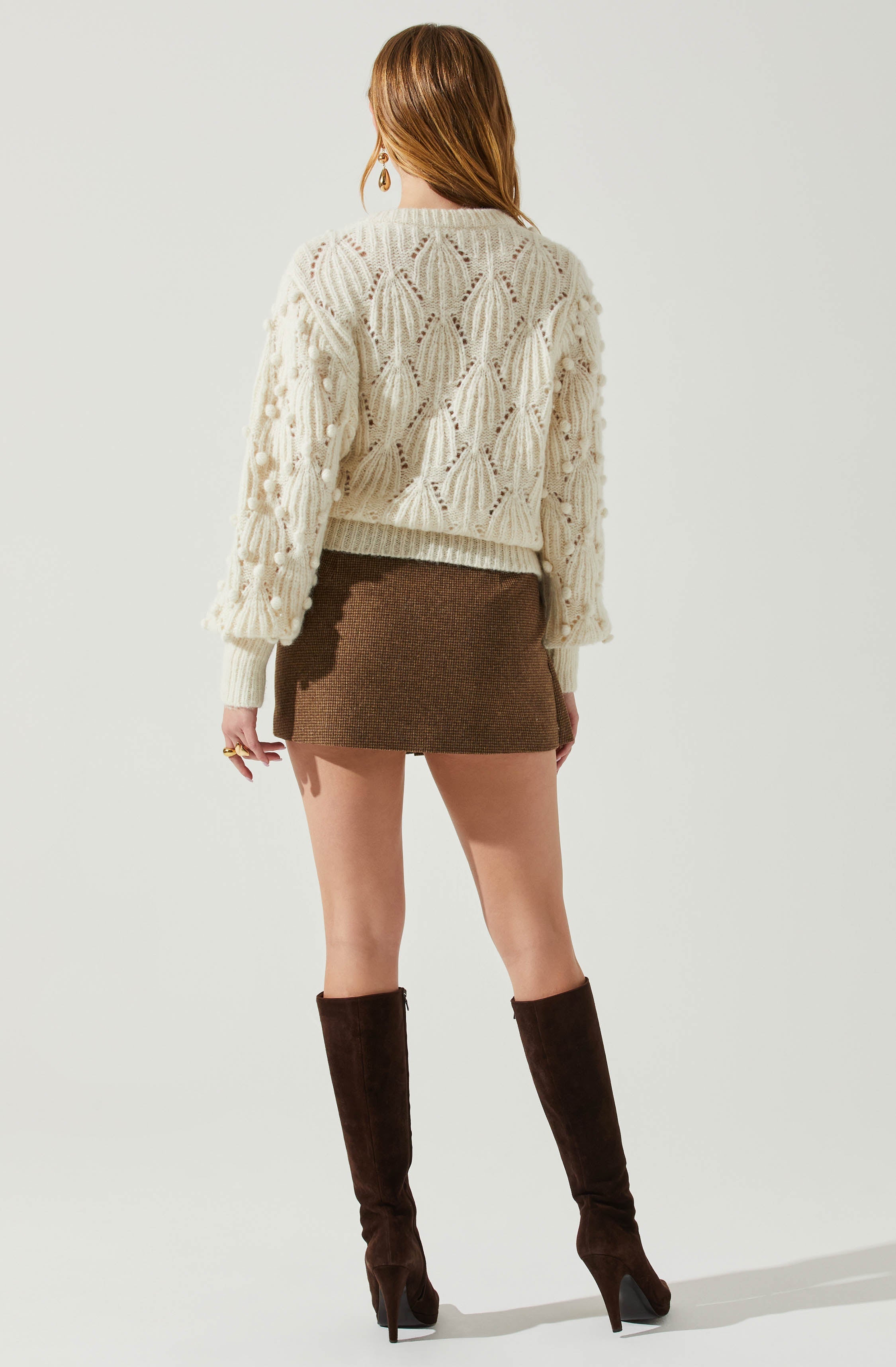 Lexi Pom Pom Embellished Sweater