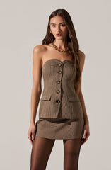 Milani Strapless Sweetheart Top