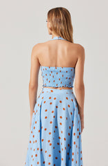 Janie Polka Dot Halter Top