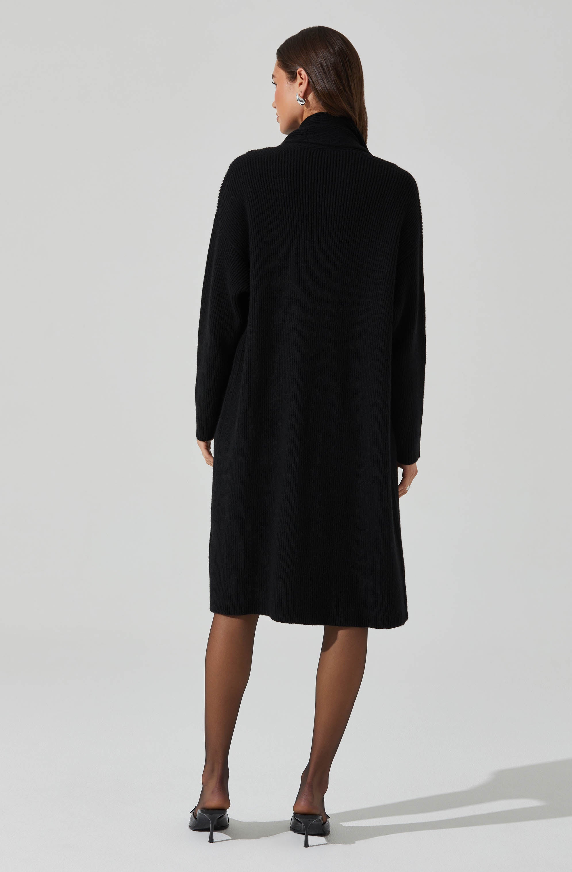 Noemi Ribbed Scarf Cardigan