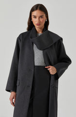 Londyn Scarf Longline Coat