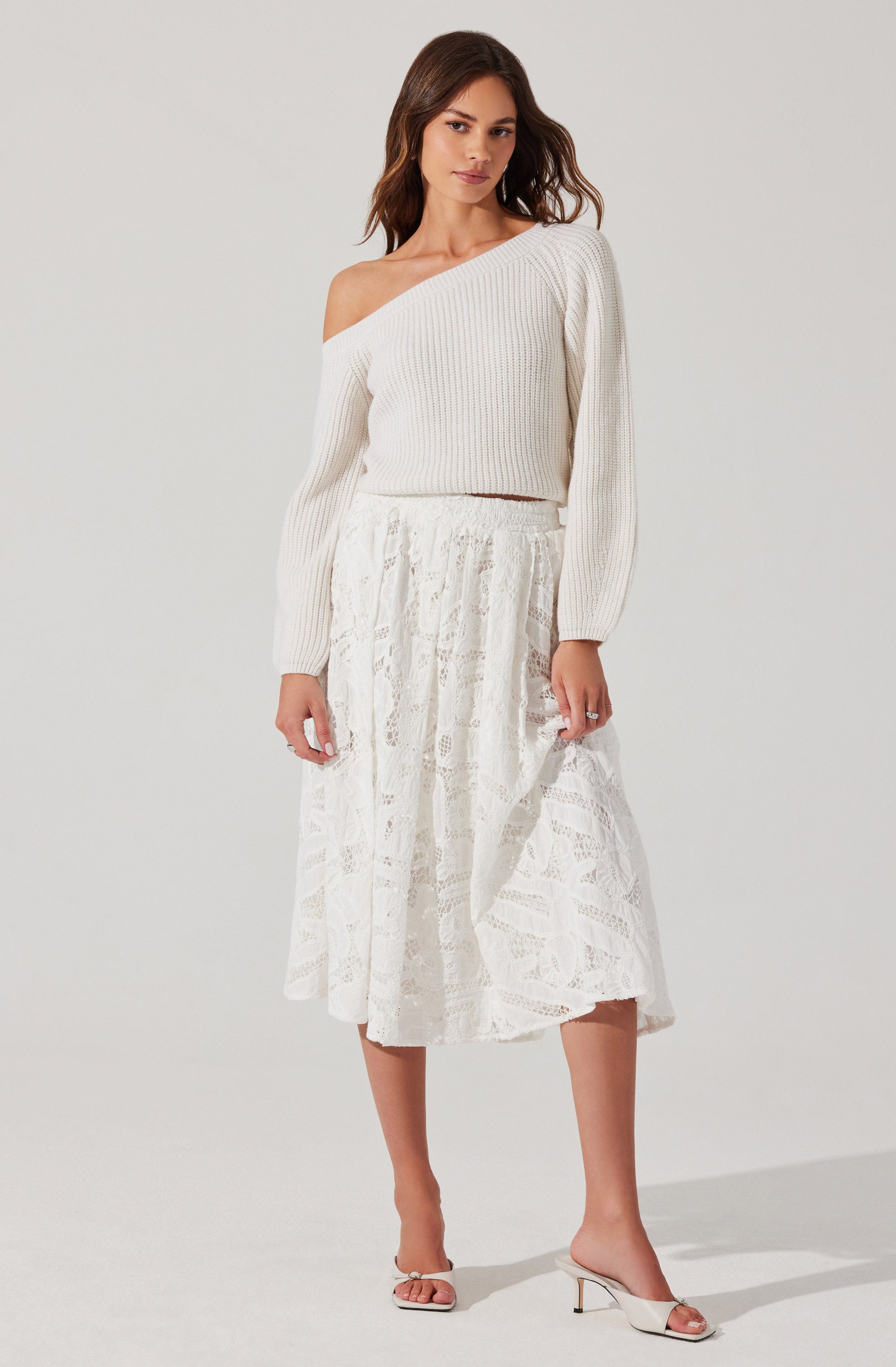 Ottolia Off Shoulder Sweater