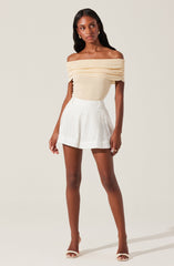 Kylin Off Shoulder Sweater Top