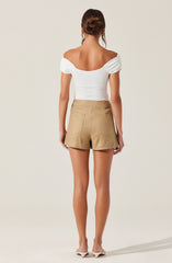 Gissel Crossover Off Shoulder Bodysuit