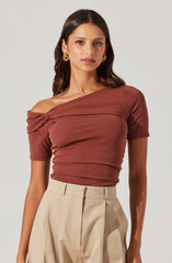 Saylah Off Shoulder Twist Top