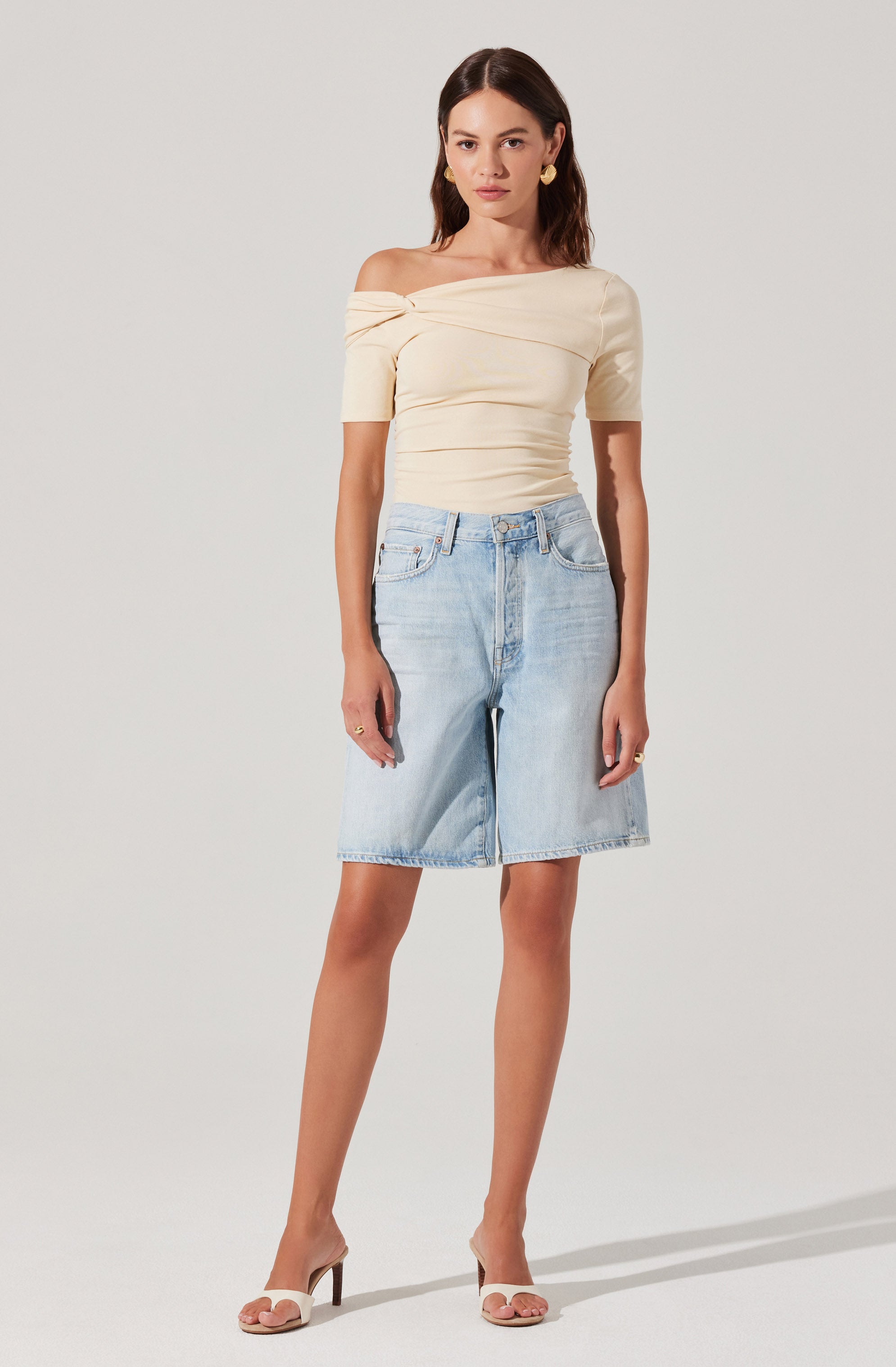Saylah Off Shoulder Twist Top