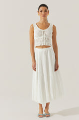 Kissel Tiered Eyelet Top