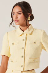 Eaton Tweed Cropped Jacket