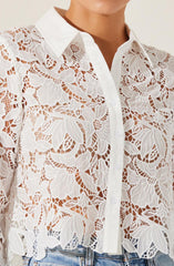 Isabis Floral Lace Top
