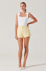 Jessica Bow Detail Sleeveless Top