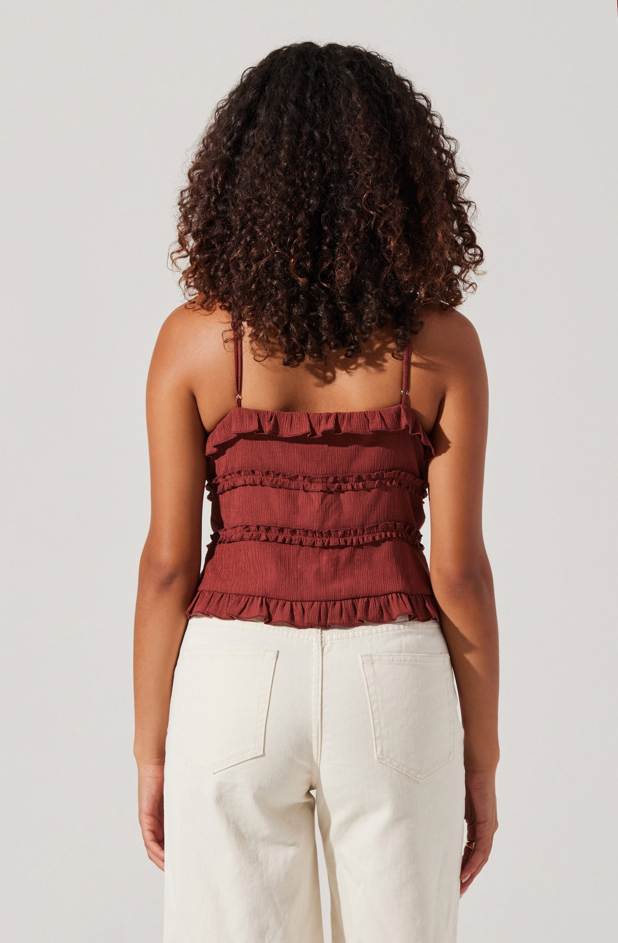 Islah Tie-Front Top