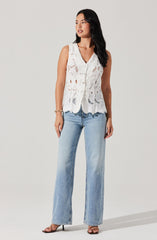 Meira Crochet Vest