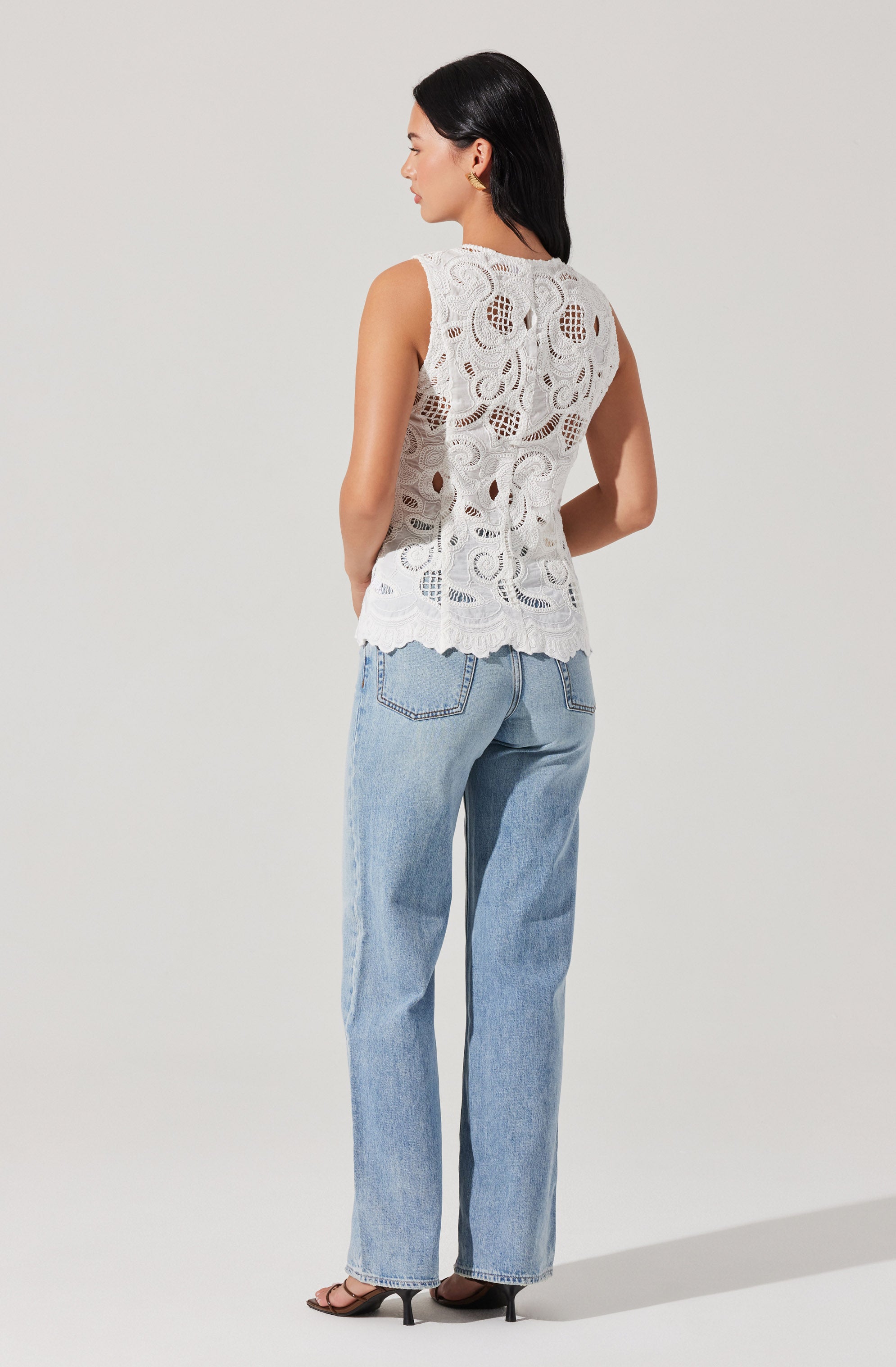 Meira Crochet Vest