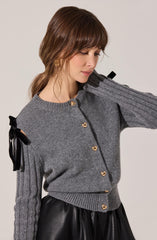 Melvie Bow Detail Cardigan