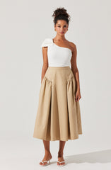 Jalessa One Shoulder Bow Bodysuit