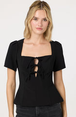 Torie Tie-Front Top