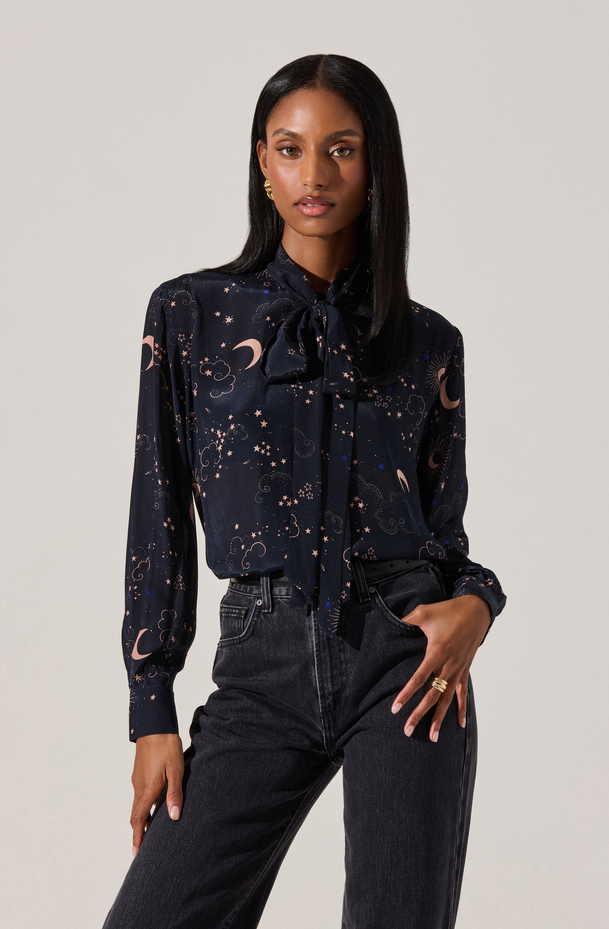 Mabry Bow Tie Top