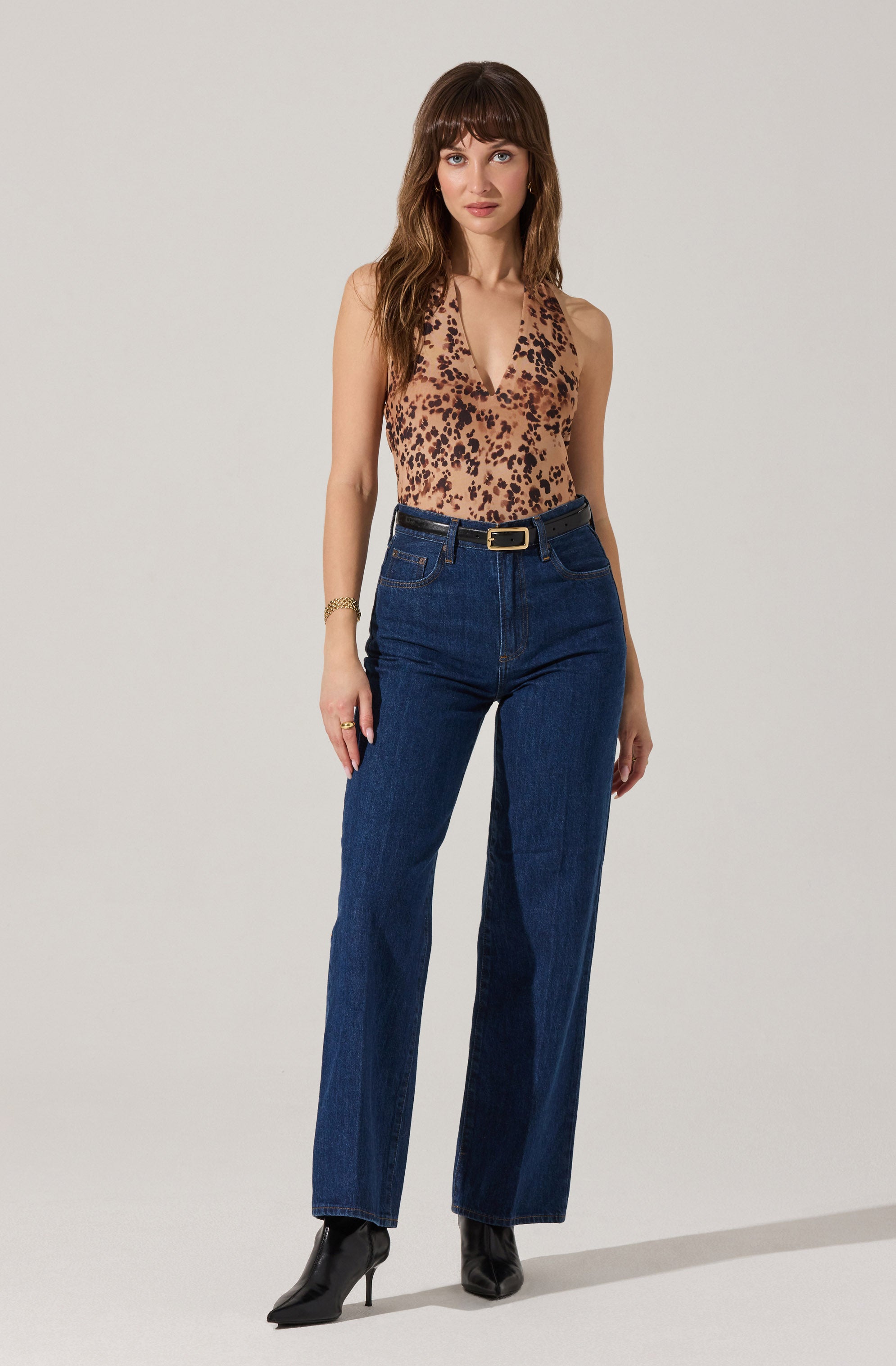 Nala Mesh Halter Bodysuit