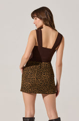 Sarine Mesh Asymmetrical Bodysuit