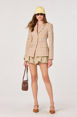 Valor Plaid Tailored Blazer