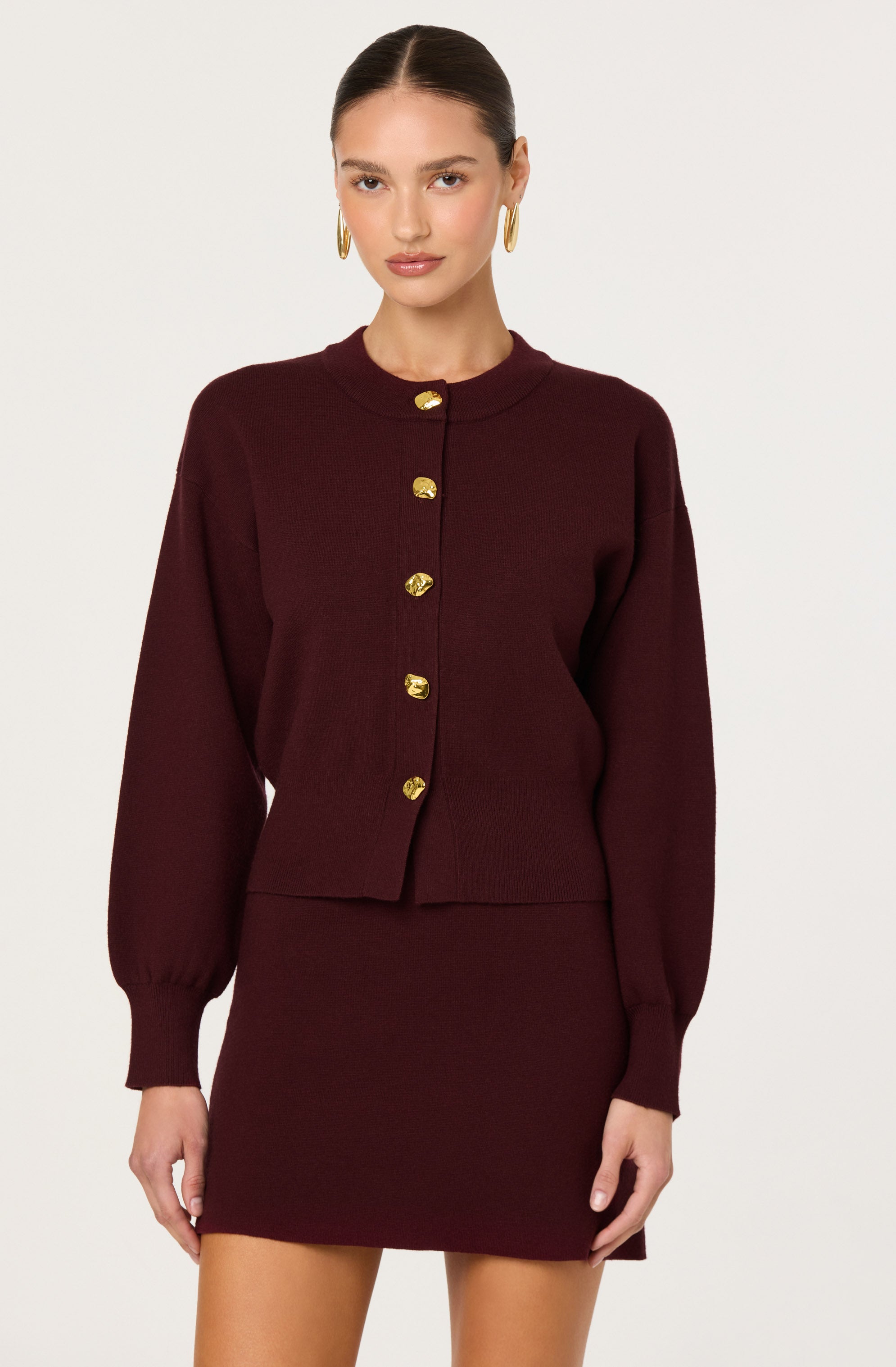 Eryn Crewneck Cardigan