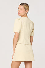 Kristina Puff Sleeve Lady Jacket