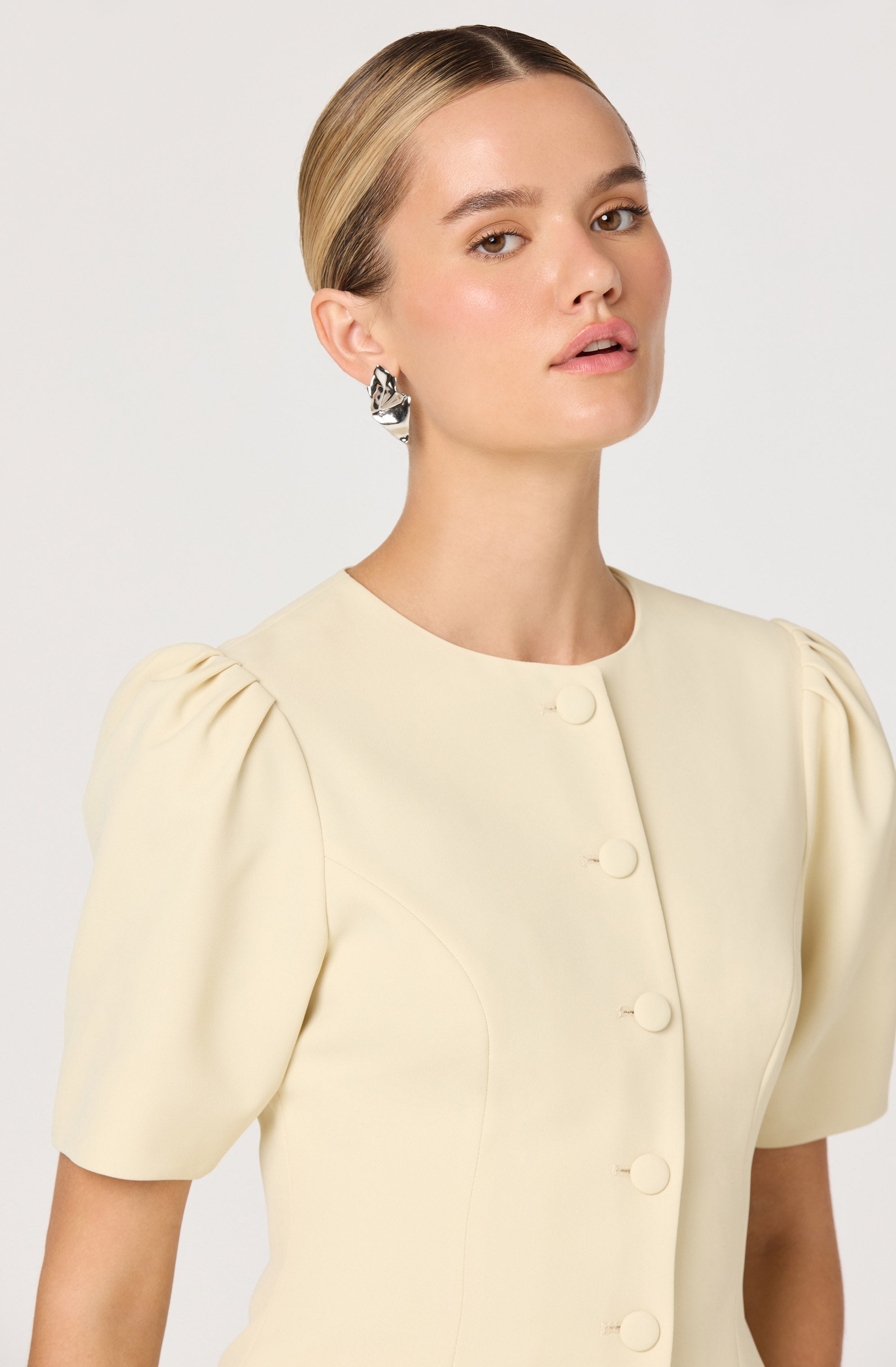 Kristina Puff Sleeve Lady Jacket