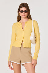 Mary Classic Button Front Cardigan