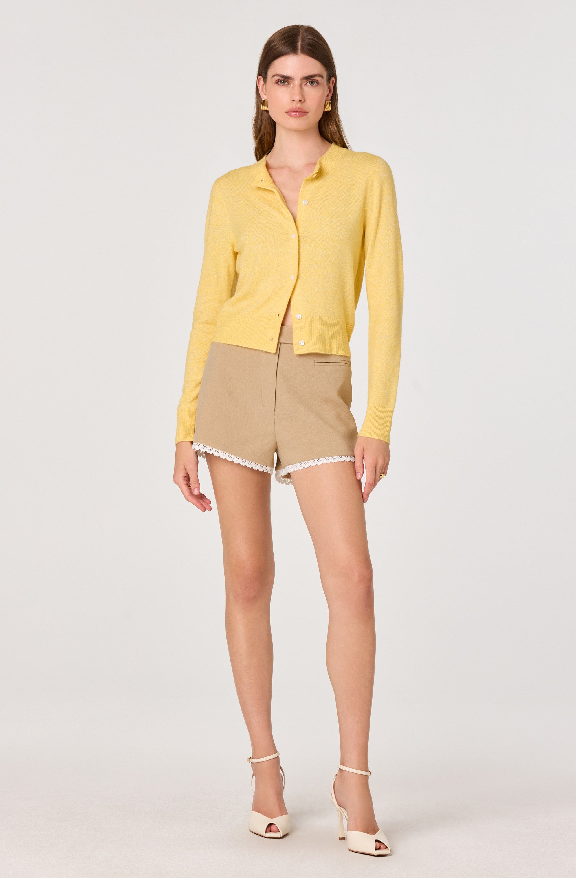Mary Classic Button Front Cardigan