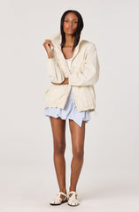 Yareli Oversized Funnel Neck Jacket
