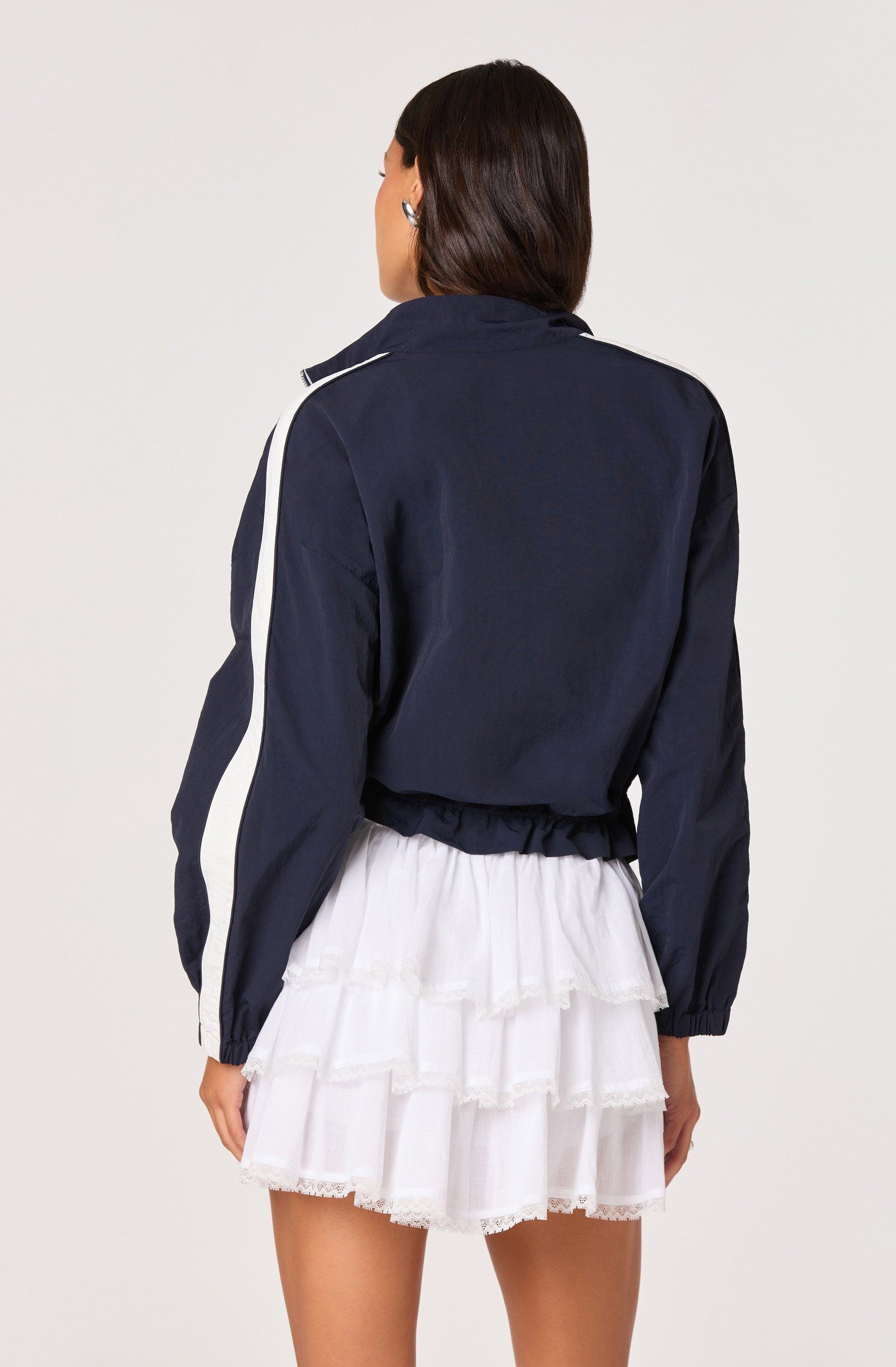 Teo Contrast Stripe Track Jacket
