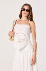 Stevie Embroidered Tank Top