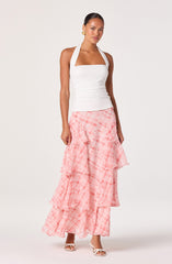 Tate Knit Ruched Halter Top