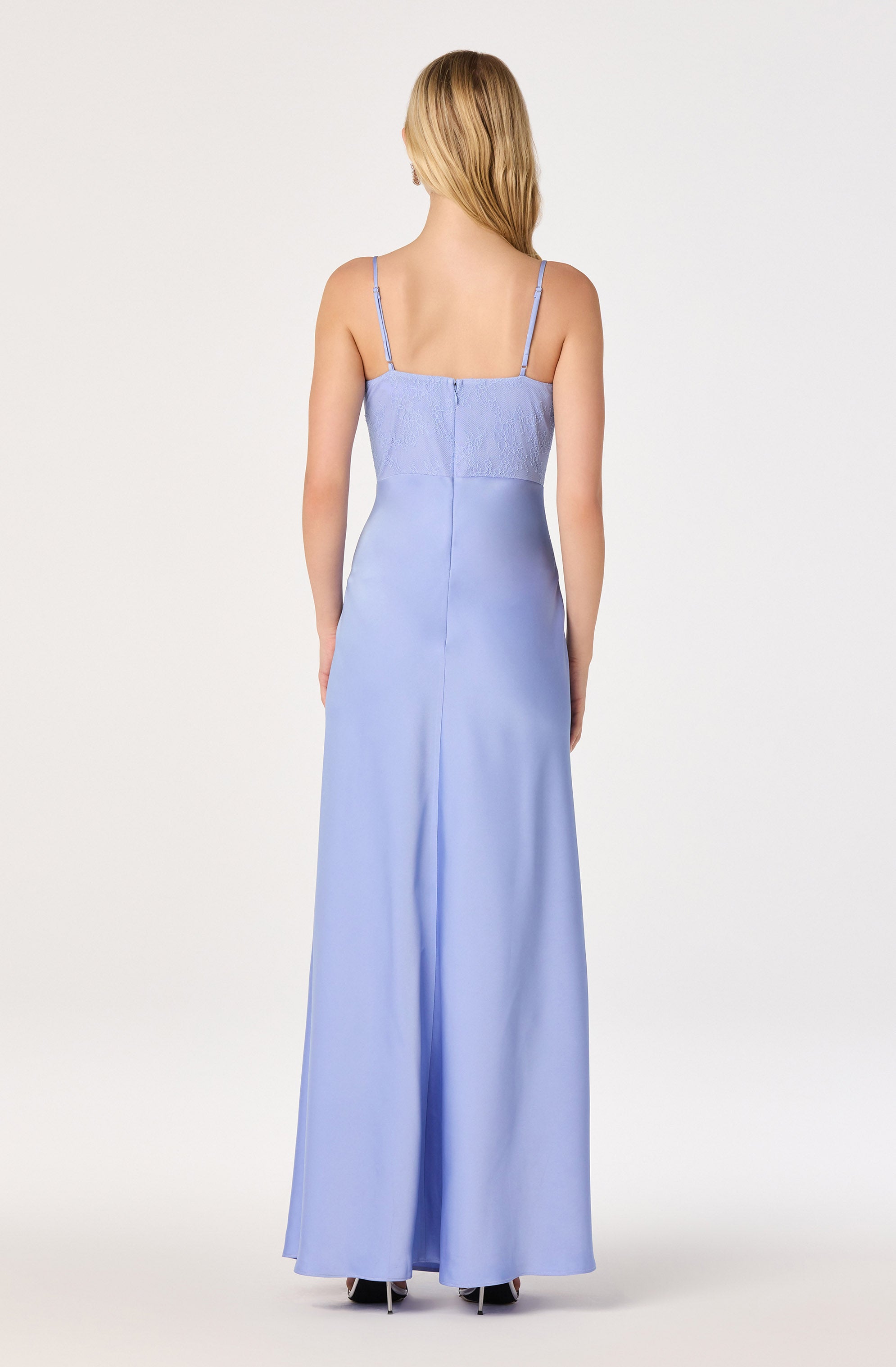 Zinnia Lace Bustier Maxi Gown
