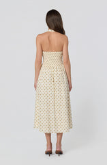 Marianna Halter Midi Dress