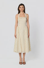Marianna Halter Midi Dress