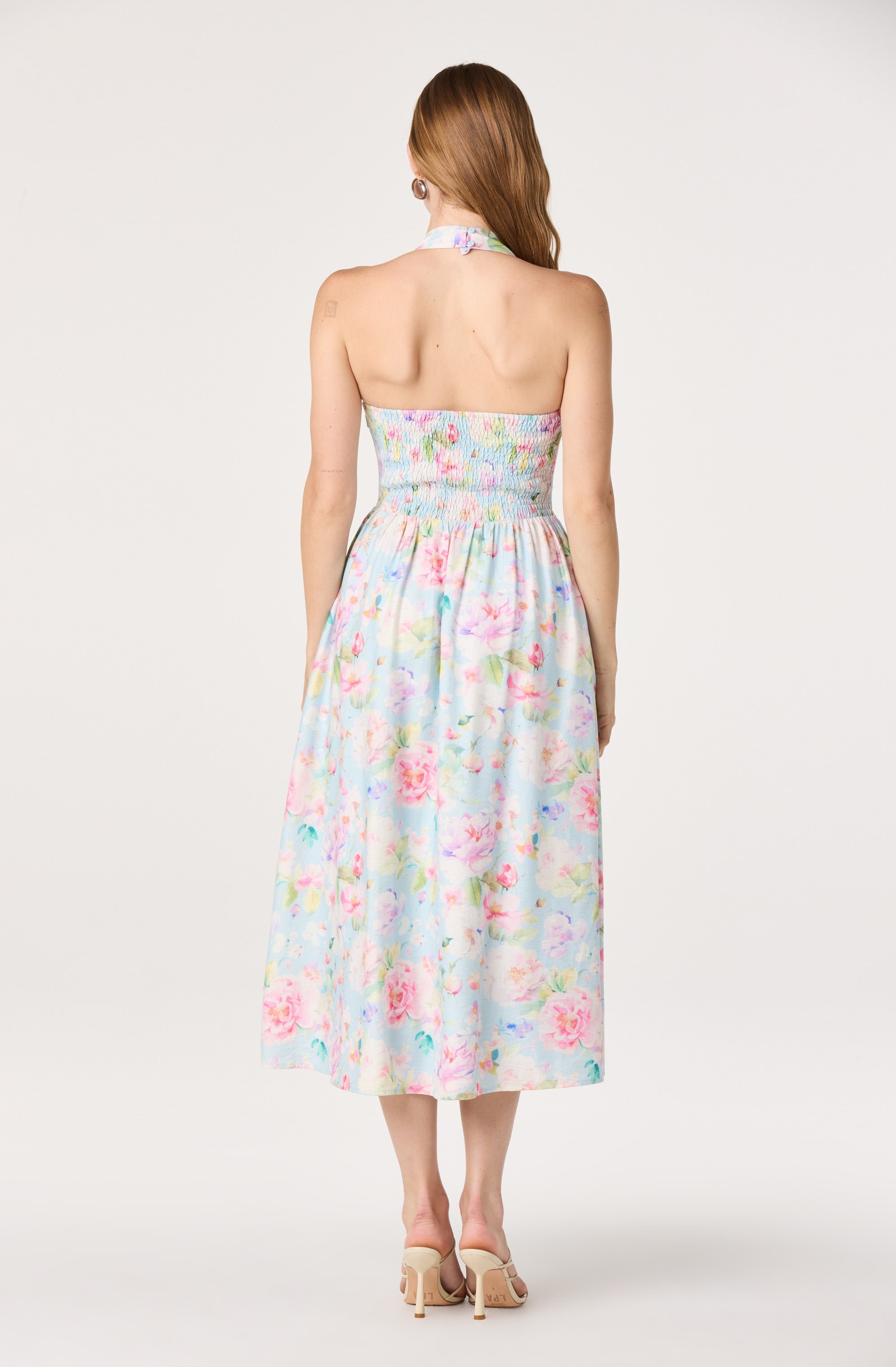 Marianna Halter Midi Dress