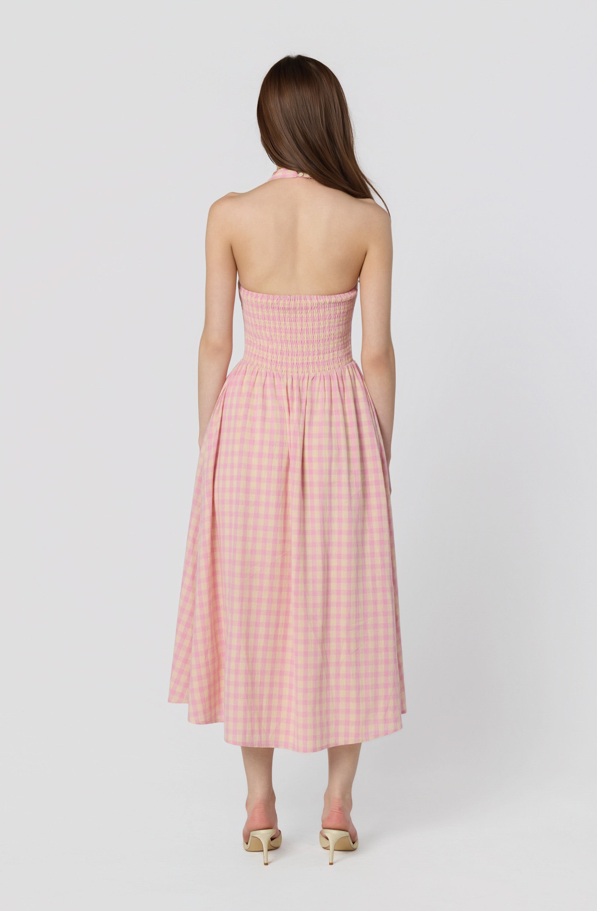 Marianna Halter Midi Dress