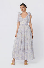 Lenora Floral Tiered Maxi Dress