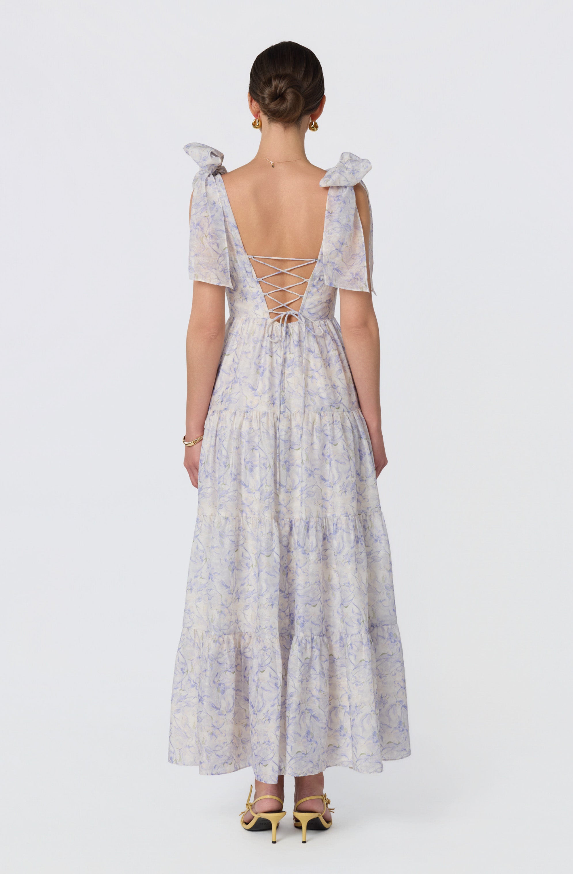 Lenora Floral Tiered Maxi Dress