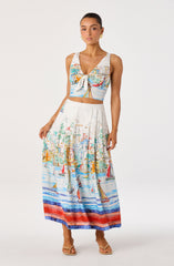 Wendy Pleated Midi Skirt