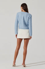 Textured Patch Pocket Cardigan