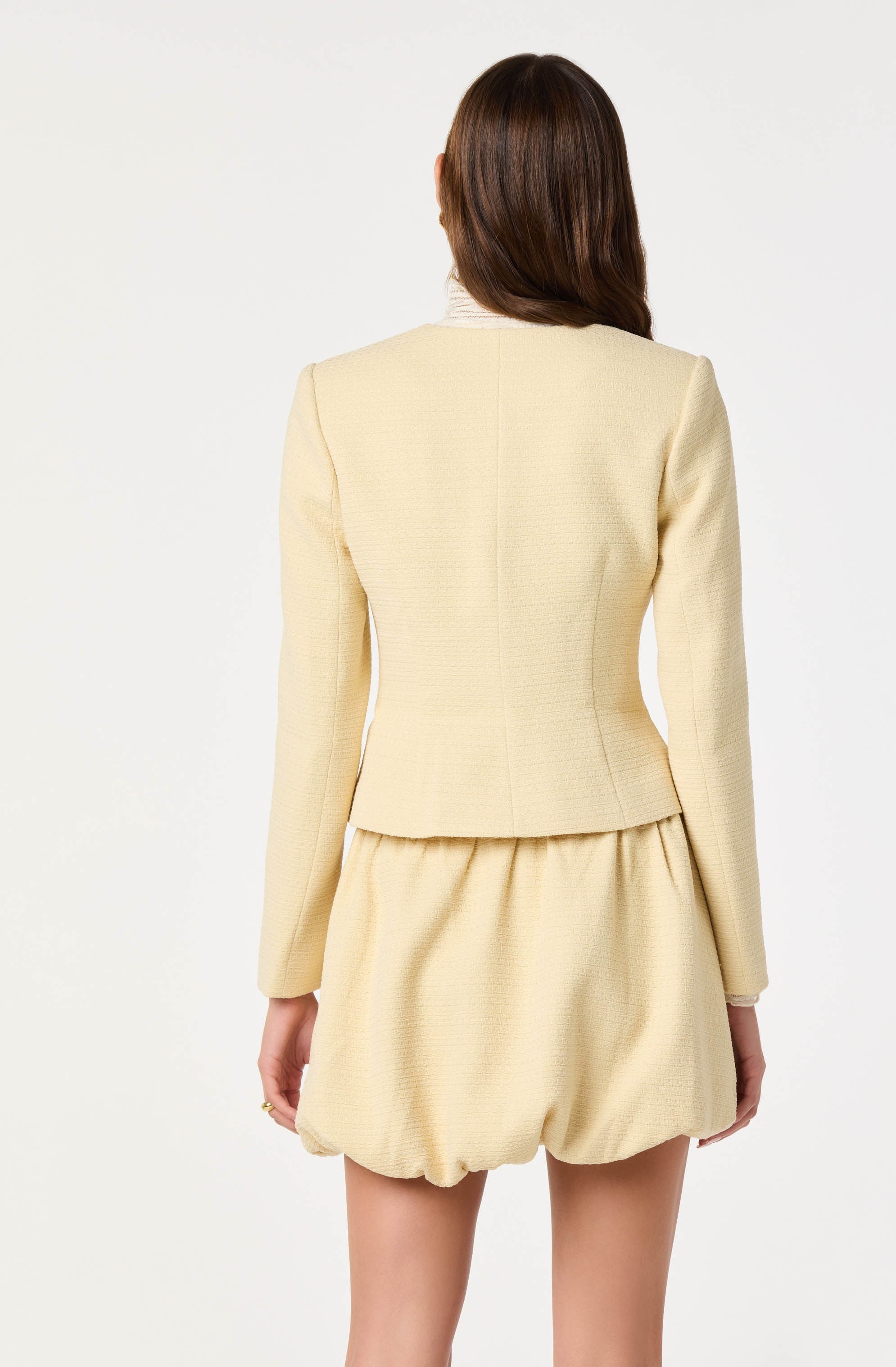 Tweed Tailored Blazer Jacket