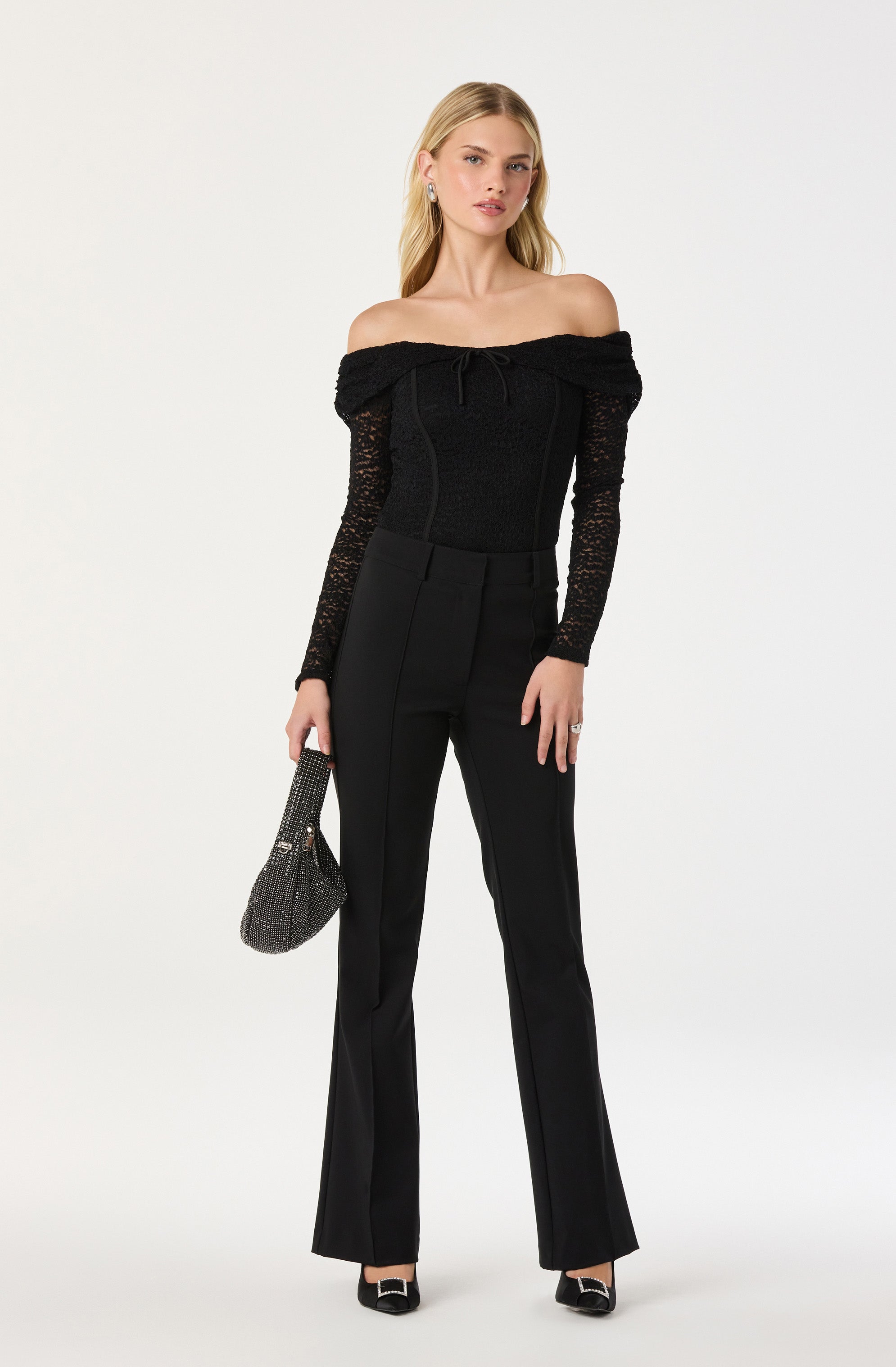 Off Shoulder Lace Top
